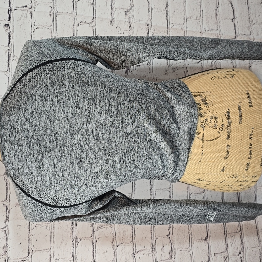 PINK Gray Women's Long Sleeve Active Top Size M - Picture 7 of 8